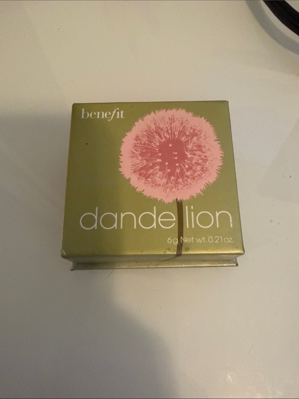 Benefit Dandelion Blush Compact - Baby pink brightening blush